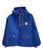 GUCCIグッチ）の古着「Off The Grid フーデッドジャケット」｜ブルー