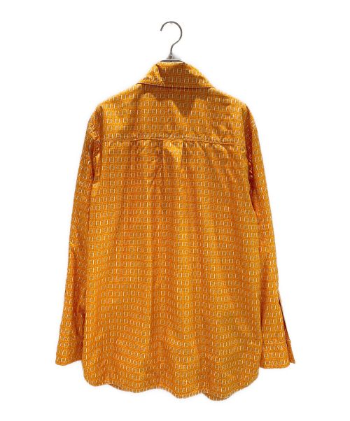 FENDI（フェンディ）FENDI (フェンディ) Fロゴ総柄ナイロンジャケット オレンジ サイズ:42の古着・服飾アイテム