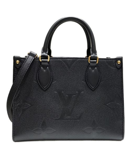 LOUIS VUITTON（ルイ ヴィトン）LOUIS VUITTON (ルイ ヴィトン) オンザゴーPM ブラック サイズ:PMの古着・服飾アイテム