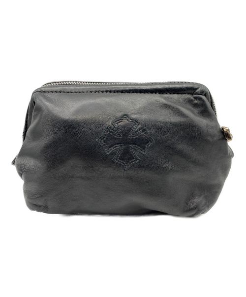 CHROME HEARTS（クロムハーツ）CHROME HEARTS (クロムハーツ) コスメティックケース ブラック サイズ:-の古着・服飾アイテム