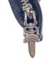中古・古着 CHROME HEARTS (クロムハーツ) ポーチ ブラック サイズ:-：62800円