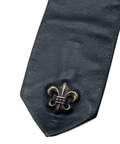 CHROME HEARTS（クロムハーツ）CHROME HEARTS (クロムハーツ) BSフレアチャーム ネクタイ ブラック サイズ:-の古着・服飾アイテム