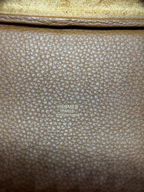 HERMES（エルメス）HERMES (エルメス) ピコタンロックPM エクラ ゴールド×ブルー サイズ:PMの古着・服飾アイテム