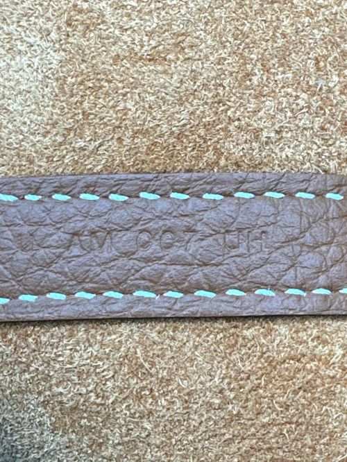 HERMES（エルメス）HERMES (エルメス) ピコタンロックPM エクラ ゴールド×ブルー サイズ:PMの古着・服飾アイテム