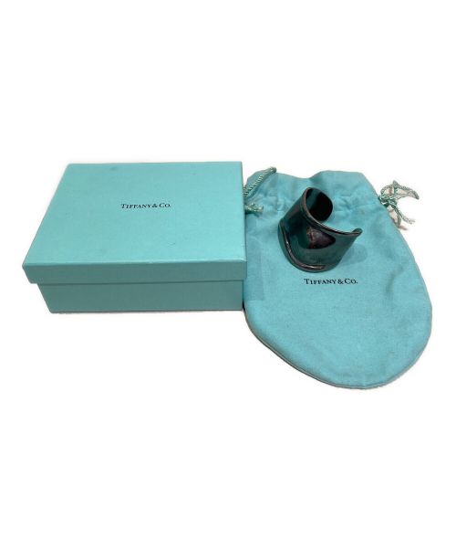 TIFFANY & Co.（ティファニー）TIFFANY & Co. (ティファニー) ボーンカフバングル ガンメタリック サイズ:-の古着・服飾アイテム