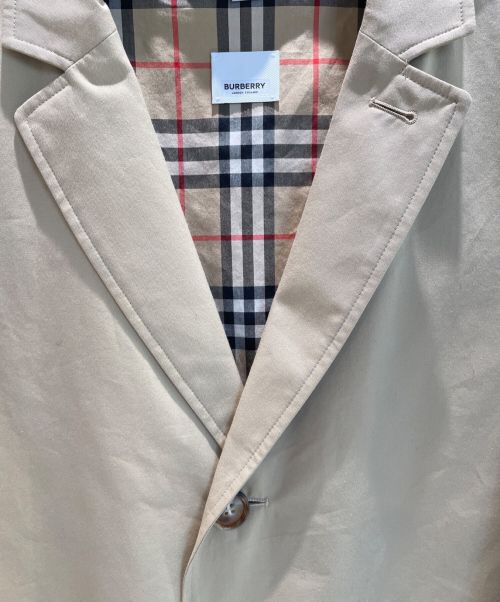 BURBERRY（バーバリー）BURBERRY (バーバリー) ノバチェックチェスターコート ベージュ サイズ:52の古着・服飾アイテム