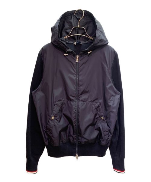 MONCLER（モンクレール）MONCLER (モンクレール) MAGILA TORICOT CARDIGAN ネイビー サイズ:Mの古着・服飾アイテム