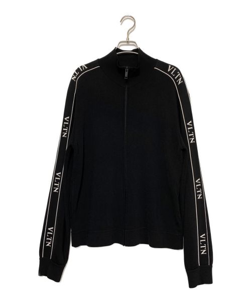 VALENTINO（ヴァレンティノ）VALENTINO (ヴァレンティノ) VLTN サイドライン トラックジャケット ブラック サイズ:Mの古着・服飾アイテム