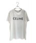 CELINE（セリーヌ）の古着「フロントロゴTシャツ」｜ホワイト