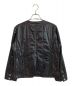 CHANEL (シャネル) ノーカラーナイロンジャケット ブラック サイズ:36：168000円
