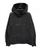 MONCLERモンクレール）の古着「FELPA CON CAPPUCCIO」｜ブラック