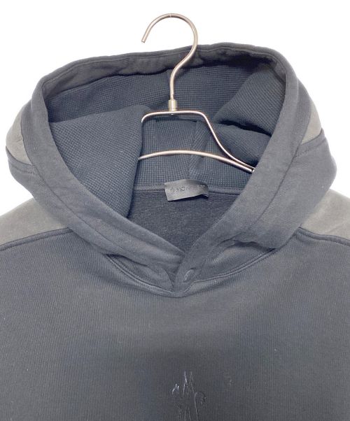 MONCLER（モンクレール）MONCLER (モンクレール) FELPA CON CAPPUCCIO ブラック サイズ:Lの古着・服飾アイテム
