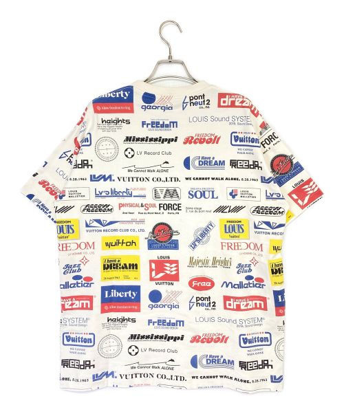 LOUIS VUITTON（ルイ ヴィトン）LOUIS VUITTON (ルイ ヴィトン) All Over Logos Printed Tee ホワイト サイズ:Lの古着・服飾アイテム