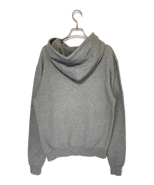 BALENCIAGA（バレンシアガ）BALENCIAGA (バレンシアガ) ロゴプリントプルオーバーパーカー グレー サイズ:XSの古着・服飾アイテム