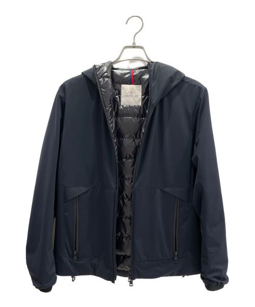 MONCLER（モンクレール）MONCLER (モンクレール) HUBERT GIUBBOTTO ネイビー サイズ:1の古着・服飾アイテム