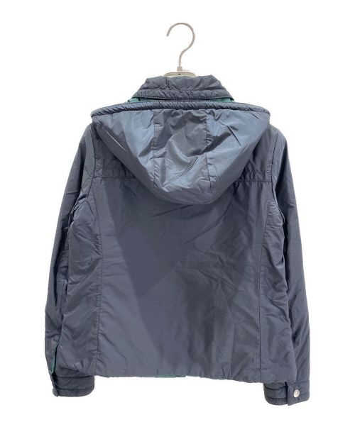 PRADA（プラダ）PRADA (プラダ) トライアングルナイロンパーカー ネイビー サイズ:38の古着・服飾アイテム