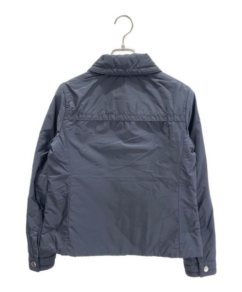 PRADA（プラダ）PRADA (プラダ) トライアングルナイロンパーカー ネイビー サイズ:38の古着・服飾アイテム