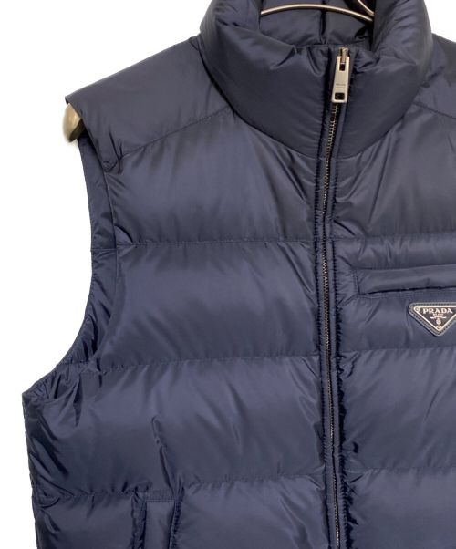 PRADA（プラダ）PRADA (プラダ) ダウンベスト ネイビー サイズ:48の古着・服飾アイテム