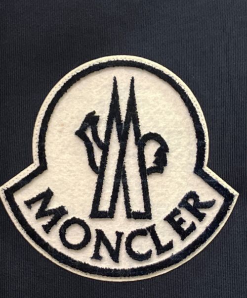 MONCLER（モンクレール）MONCLER (モンクレール) ロゴハイネックスウェット ブラック サイズ:Mの古着・服飾アイテム
