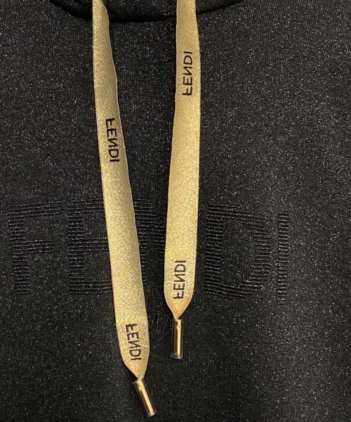 FENDI（フェンディ）FENDI (フェンディ) パーカー ブラック サイズ:Sの古着・服飾アイテム