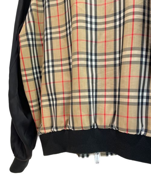 BURBERRY（バーバリー）BURBERRY (バーバリー) ノバチェック切替ジップブルゾン ベージュ サイズ:52の古着・服飾アイテム