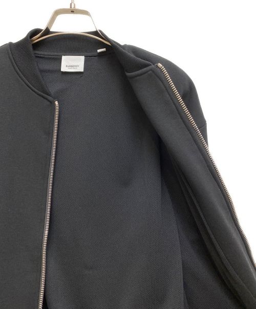 BURBERRY（バーバリー）BURBERRY (バーバリー) Logo Patch Bomber jacket ブラック サイズ:Mの古着・服飾アイテム