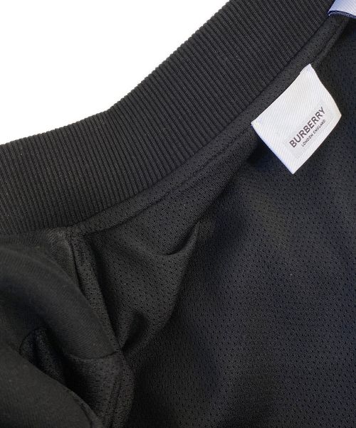 BURBERRY（バーバリー）BURBERRY (バーバリー) Logo Patch Bomber jacket ブラック サイズ:Mの古着・服飾アイテム