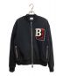 BURBERRY（バーバリー）の古着「Logo Patch Bomber jacket」｜ブラック