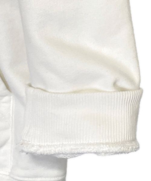 BALENCIAGA（バレンシアガ）BALENCIAGA (バレンシアガ) バックロゴプリントプルオーバーパーカー ホワイト サイズ:XXSの古着・服飾アイテム