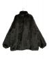 BALENCIAGA (バレンシアガ) ZIP UP FAKEFUR JACKET ブラック サイズ:SIZE 44：118000円