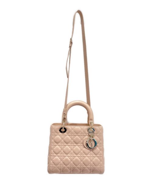 Christian Dior（クリスチャン ディオール）Christian Dior (クリスチャン ディオール) レディディオール ライトピンク サイズ:ミディアムの古着・服飾アイテム