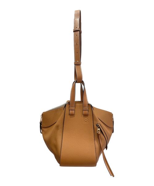 LOEWE（ロエベ）LOEWE (ロエベ) ハンモックスモールショルダーバッグ ブラウン サイズ:スモールの古着・服飾アイテム