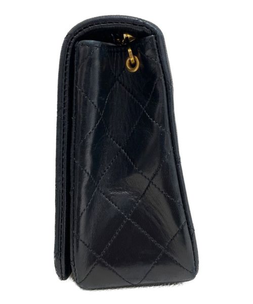 CHANEL（シャネル）CHANEL (シャネル) シングルフラップマトラッセ ブラックの古着・服飾アイテム