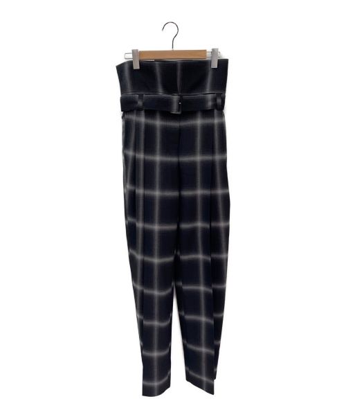 STELLA McCARTNEY（ステラマッカートニー）STELLA McCARTNEY (ステラマッカートニー) Harley ハイウエスト パンツ ブラック×グレー サイズ:34の古着・服飾アイテム