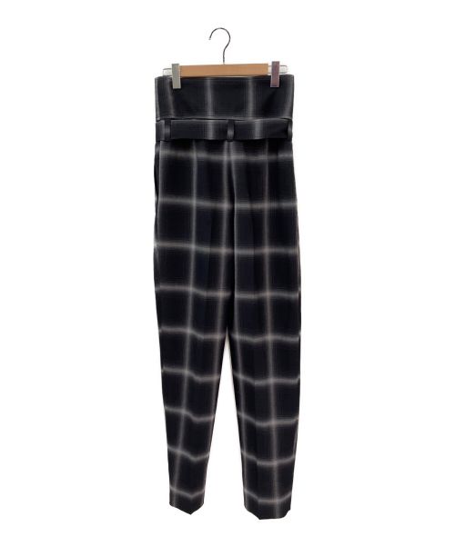 STELLA McCARTNEY（ステラマッカートニー）STELLA McCARTNEY (ステラマッカートニー) Harley ハイウエスト パンツ ブラック×グレー サイズ:34の古着・服飾アイテム
