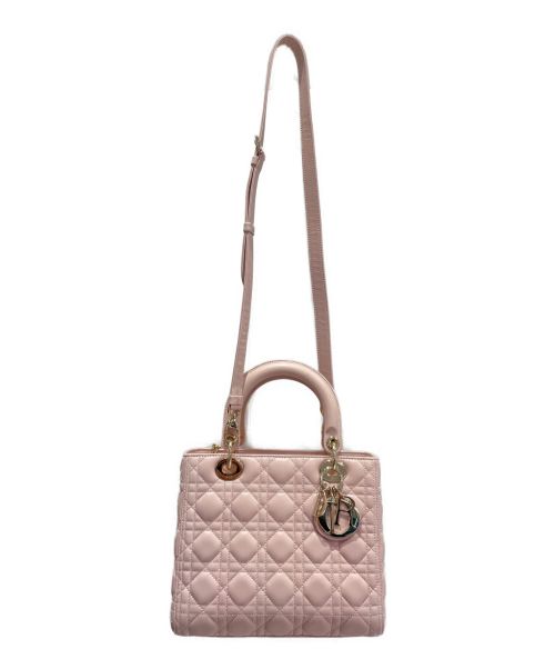Christian Dior（クリスチャン ディオール）Christian Dior (クリスチャン ディオール) レディディオール ピンク サイズ:ミディアムの古着・服飾アイテム