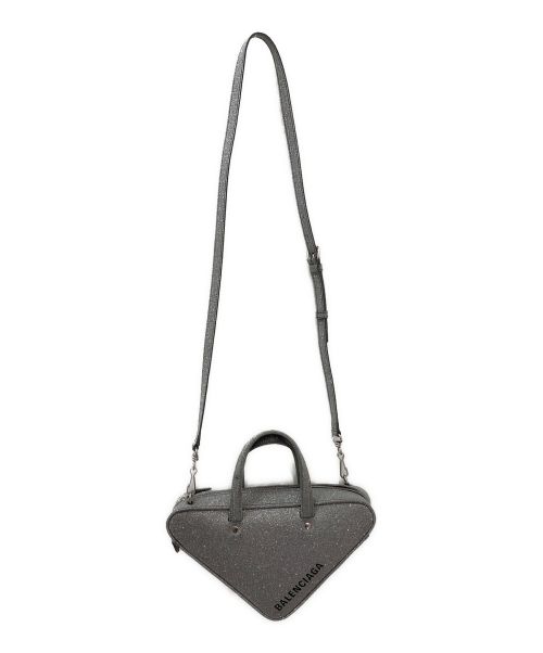 BALENCIAGA（バレンシアガ）BALENCIAGA (バレンシアガ) トライアングルダッフルXS シルバーの古着・服飾アイテム