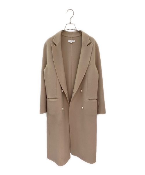 MADISON BLUE（マディソンブルー）MADISON BLUE (マディソンブルー)  PEARL チェスターコート ベージュ サイズ:02の古着・服飾アイテム