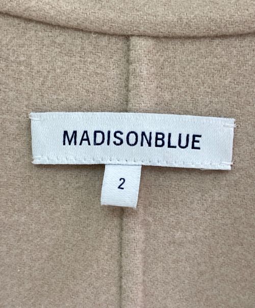 MADISON BLUE（マディソンブルー）MADISON BLUE (マディソンブルー)  PEARL チェスターコート ベージュ サイズ:02の古着・服飾アイテム