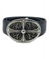 CHROME HEARTS（クロムハーツ）の古着「クラシックオーバルクロス ベルト」｜ブラック
