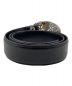 CHROME HEARTS (クロムハーツ) クラシックオーバルクロス ベルト ブラック サイズ:SIZE 32：128000円