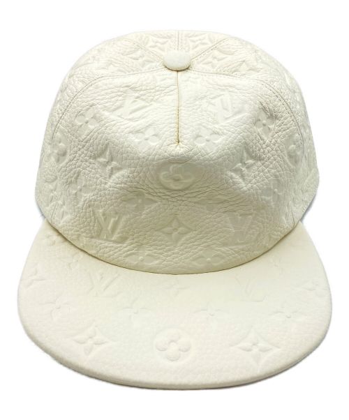 LOUIS VUITTON（ルイ ヴィトン）LOUIS VUITTON (ルイ ヴィトン) キャスケット モノグラム クイル アイボリー サイズ:-の古着・服飾アイテム
