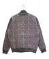 中古・古着 LOUIS VUITTON (ルイ ヴィトン) ジップスルーモノグラムフラワーブルゾンジャケット グレー サイズ:L：148000円