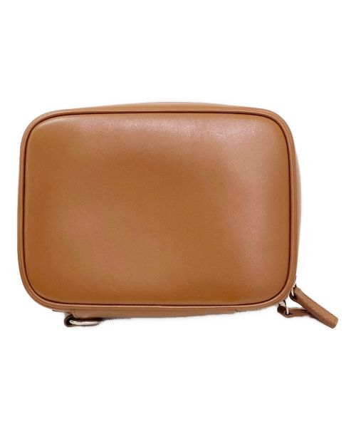 JIL SANDER（ジルサンダー）JIL SANDER (ジルサンダー) ショルダーポーチ ブラウンの古着・服飾アイテム