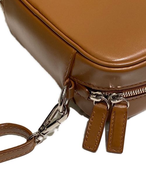 JIL SANDER（ジルサンダー）JIL SANDER (ジルサンダー) ショルダーポーチ ブラウンの古着・服飾アイテム
