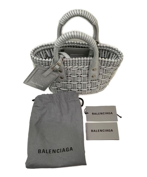 BALENCIAGA（バレンシアガ）BALENCIAGA (バレンシアガ) ビストロバケットXXS シルバー サイズ:XXSの古着・服飾アイテム