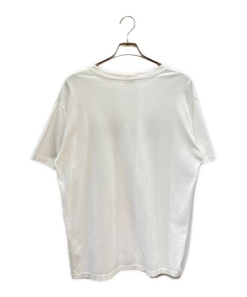 CELINE（セリーヌ）CELINE (セリーヌ) ロゴルーズTシャツ ホワイト サイズ:Mの古着・服飾アイテム