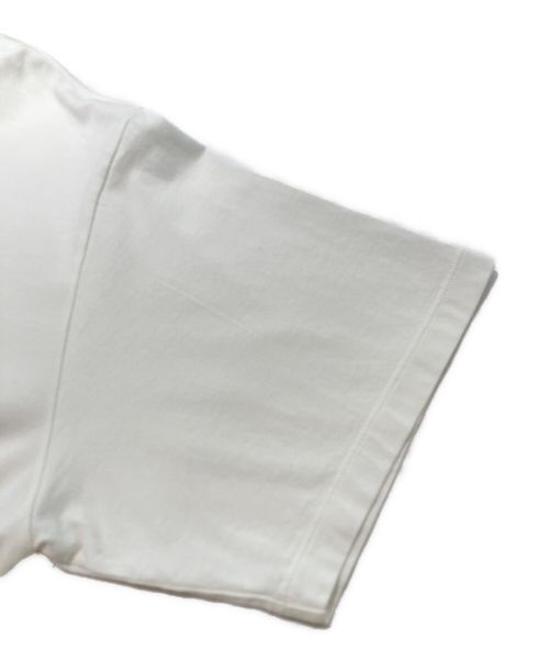 CELINE（セリーヌ）CELINE (セリーヌ) ロゴルーズTシャツ ホワイト サイズ:Mの古着・服飾アイテム