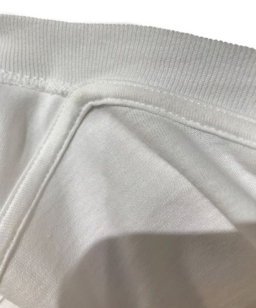 CELINE（セリーヌ）CELINE (セリーヌ) ロゴルーズTシャツ ホワイト サイズ:Mの古着・服飾アイテム