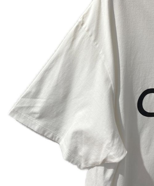 CELINE（セリーヌ）CELINE (セリーヌ) “CELINE”プリント ルーズ Tシャツ ホワイト サイズ:Lの古着・服飾アイテム